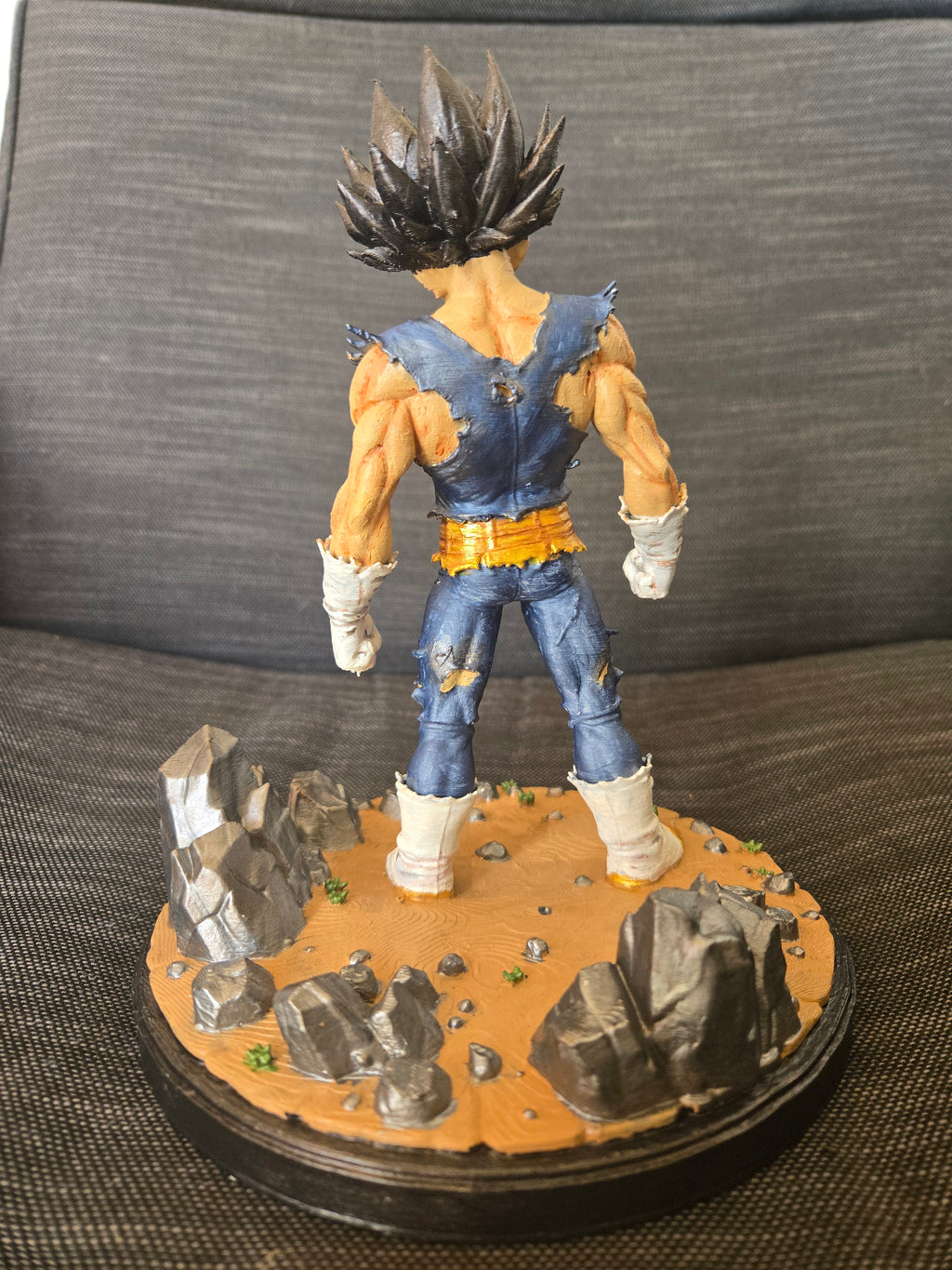 Vegeta 3D Hand-Painted Collectible Figurine – Dragon Ball Inspired ⚡🐉