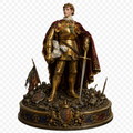 Henry V 3D Hand Painted Figurine | King of England Medieval Warrior Statue
