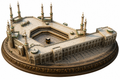Masjid al-Haram & Kaaba 3D Hand-Painted Architectural Model – Mecca 🕋