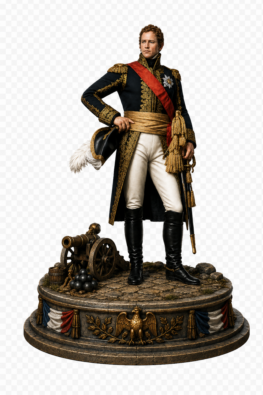 Marshal Michel Ney 3D Hand Painted Figurine | French Marshal | Waterloo 1815