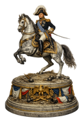 Charles Reille 3D Hand Painted Figurine | French General on Horse | Waterloo 1815