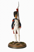 Voltigeur 3D Hand Painted Figurine | Napoleonic French Light Infantry Waterloo 1815