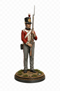 Line Infantryman 3D Hand Painted Figurine | Napoleonic French Soldier Waterloo 1815