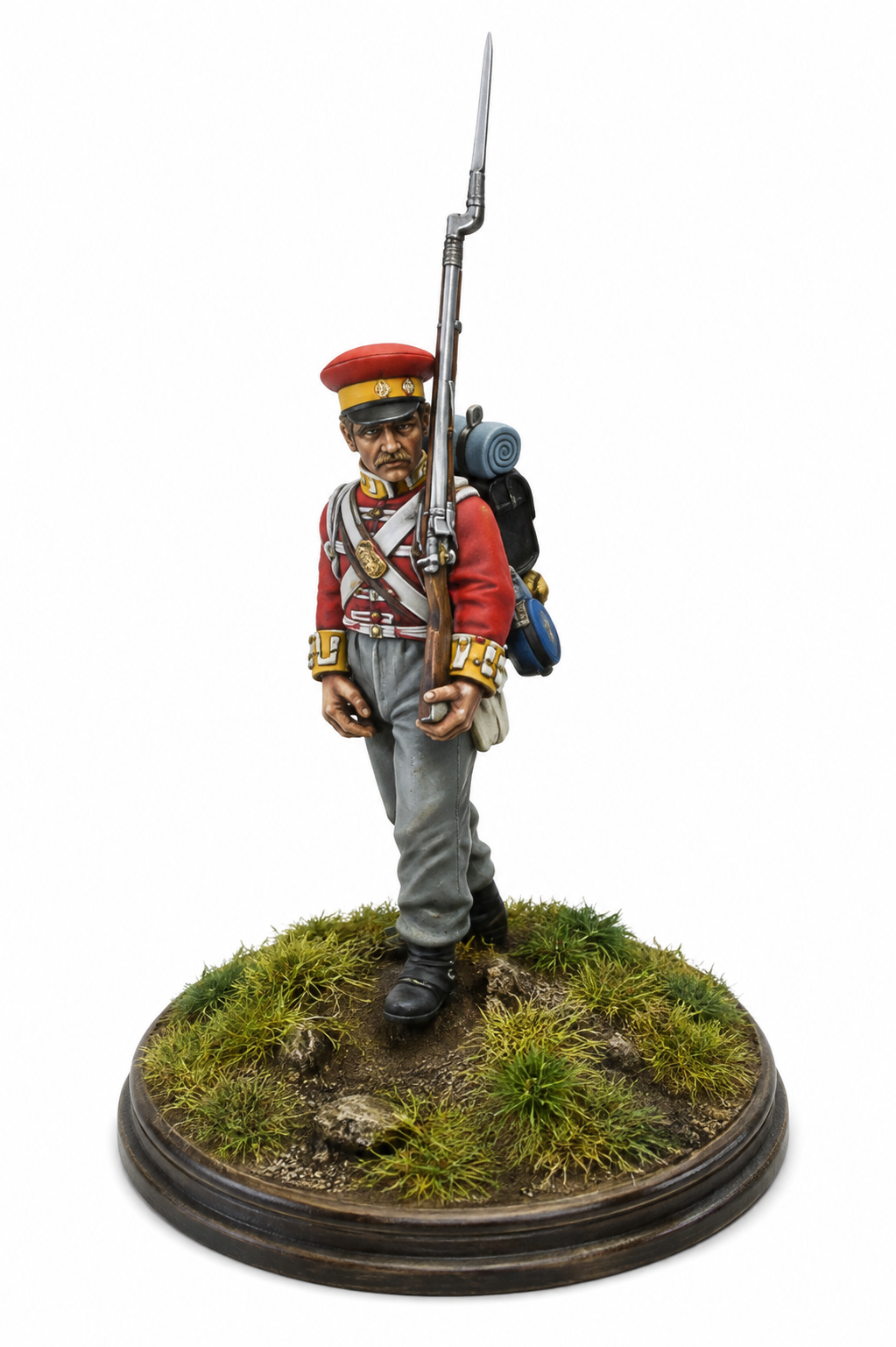 Hanoverian Infantry 3D Hand Painted Figurine | Waterloo 1815 Soldier | Napoleonic Wars