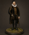 William, Prince of Orange 3D Hand Painted Figurine | Historical Royal Nobleman