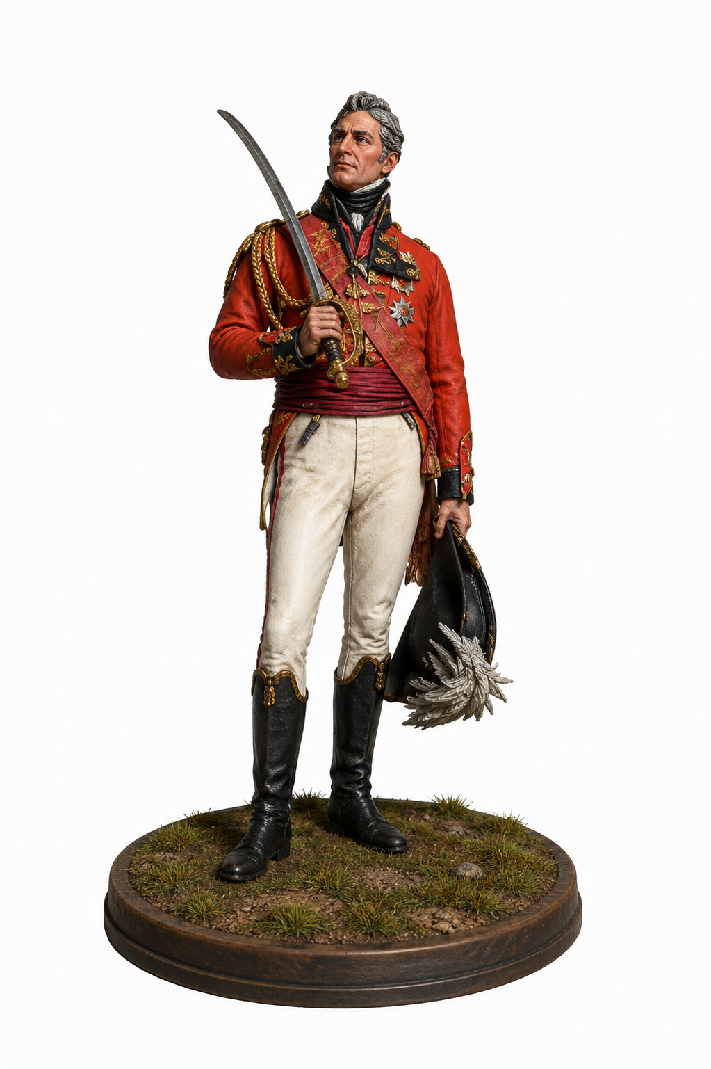 Thomas Picton 3D Hand Painted Figurine | Waterloo British General