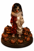 Jamie Lloyd 3D Hand-Painted Halloween Pumpkin Figurine – 20 cm