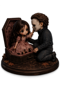Jamie Lloyd & Michael Myers 3D Halloween Diorama – 20 cm