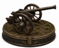 British Artillery Cannon 3D Hand Painted Model | Waterloo 1815