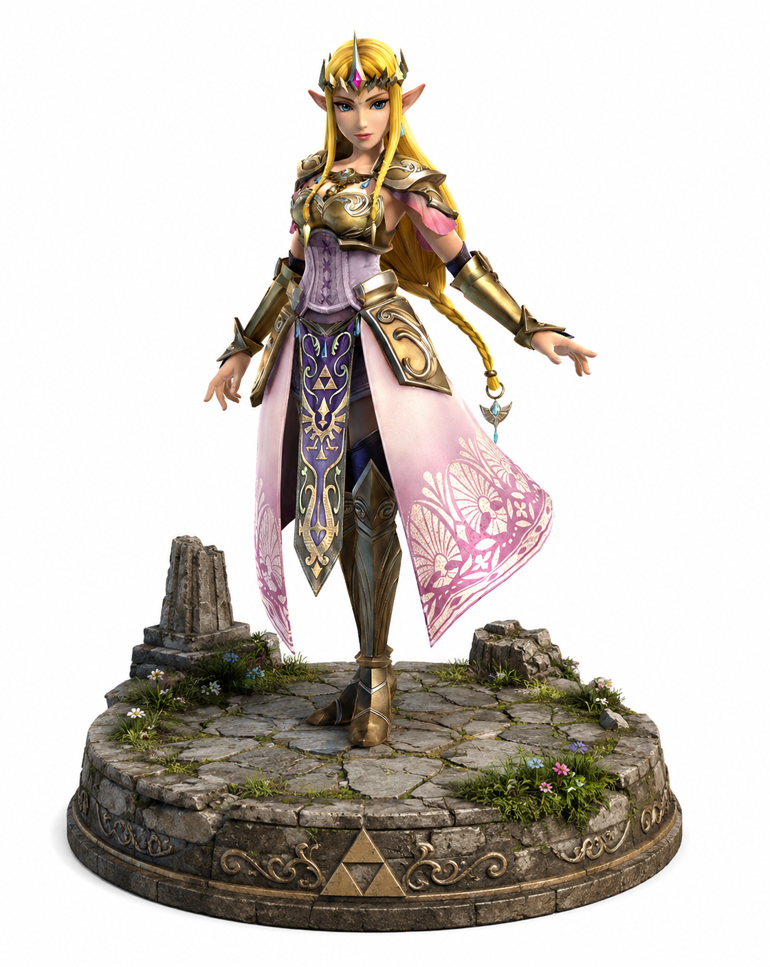 Zelda 3D Hand-Painted Collectible Figurine – The Legend of Zelda Inspired 🗡️✨
