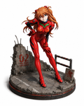 Asuka Langley – Hand-Painted 3D Collectible Figurine