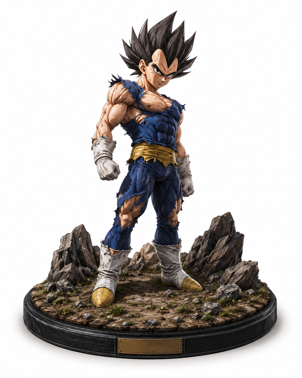 Vegeta 3D Hand-Painted Collectible Figurine – Dragon Ball Inspired ⚡🐉