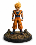 Goku Super Saiyan – Hand-Painted 3D Collectible Figurine