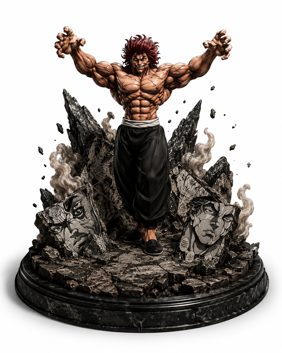 Baki Hanma – Hand-Painted 3D Collectible Figurine
