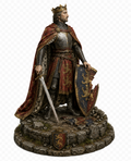 King Stephen 3D Hand Painted Figurine | Medieval King | The Anarchy