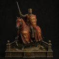 Robert of Gloucester 3D Hand Painted Figurine | Medieval Knight on Horse | Empress Matilda & The Anarchy