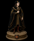 Richard III 3D Hand Painted Figurine | King of England | Wars of the Roses Medieval Statue