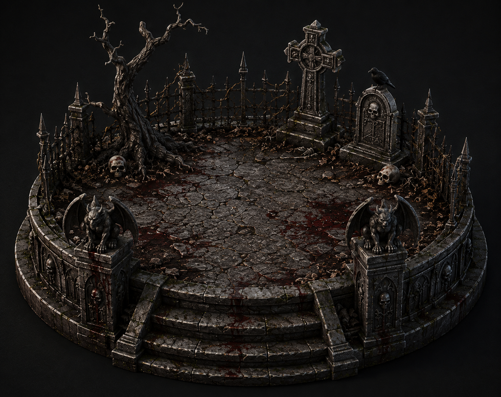 3D Printed Display Platform Bases – 16 Different Designs