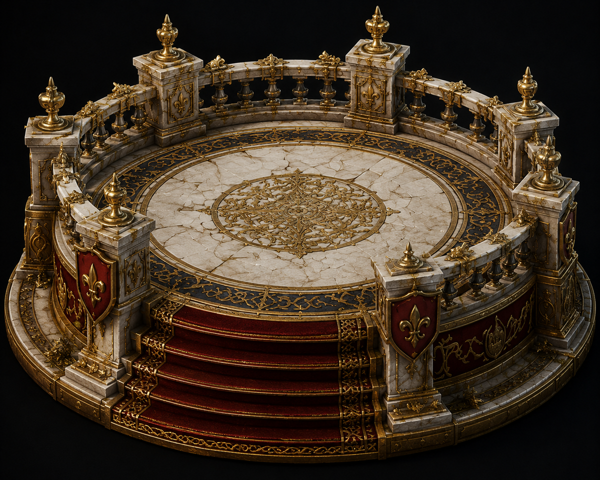 3D Printed Display Platform Bases – 16 Different Designs