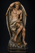 Angel 3D Hand Painted Statue – Winged Celestial Guardian Figurine – 20 cm