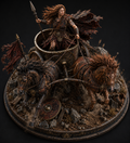 Boudica 3D Hand Painted Figurine | Celtic Warrior Queen & Iceni Chariot