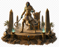 Osiris 3D Hand Painted Egyptian God Figurine – God of the Afterlife – 20 cm