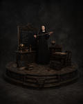 Sister Jude 3D Hand Painted Statue – AHS Asylum Inspired Diorama – 20 cm