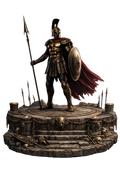 Ares 3D Hand Painted Greek God of War Figurine – Spartan Warrior – 20 cm