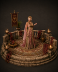 Ilithyia 3D Hand Painted Figurine | Spartacus Inspired Roman Noblewoman | Ancient Rome Statue