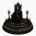Crowley 3D Hand Painted Figurine | Supernatural King of Hell Diorama