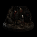 Jigsaw & John Kramer 3D Hand-Painted Figurine | Saw Horror Diorama
