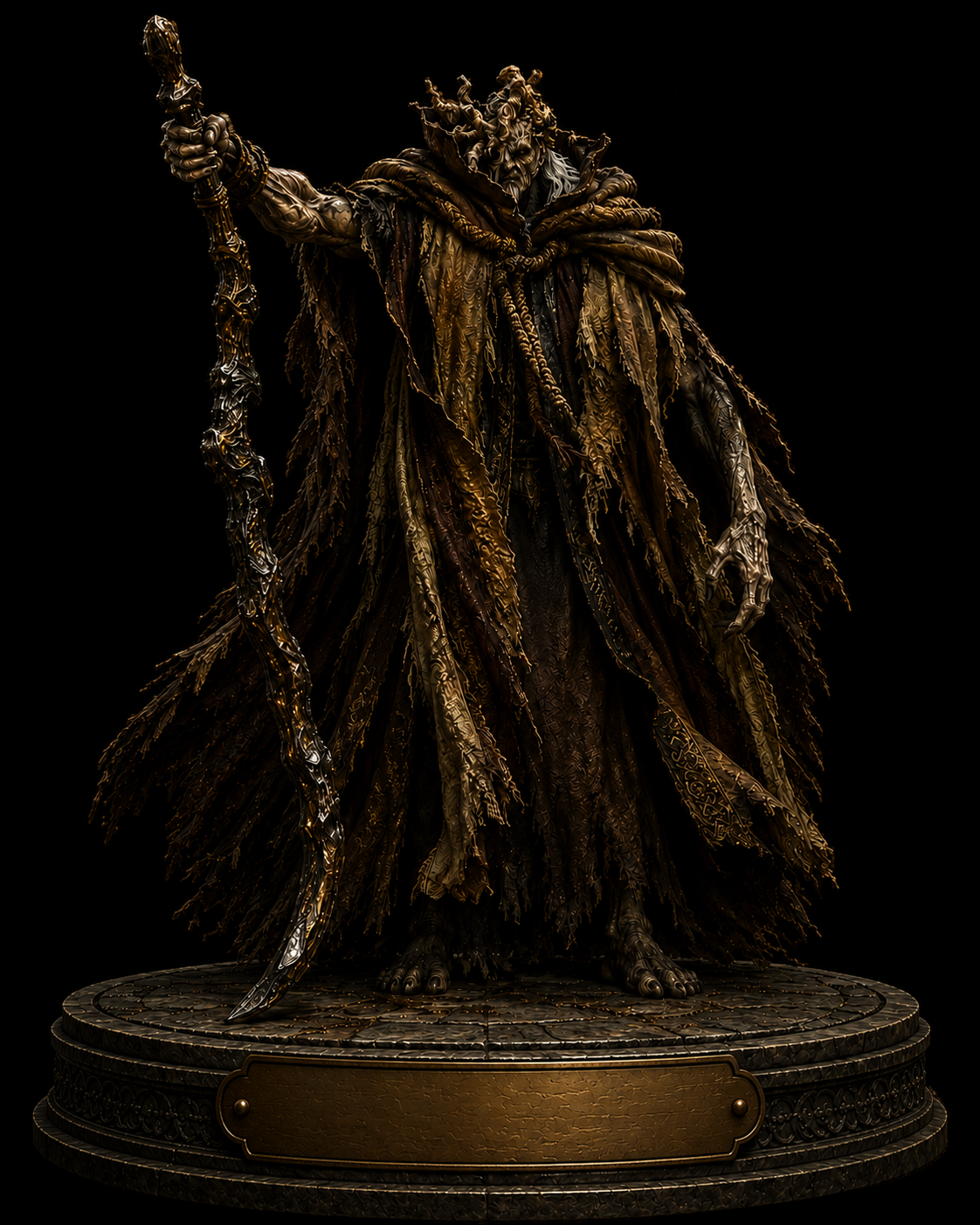 Morgott the Omen King 3D Hand Painted Figurine – Elden Ring Inspired