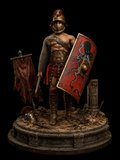 Crixus 3D Hand Painted Figurine | Gladiator Warrior Historical Statue