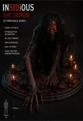 Insidious Demon 3D Hand Painted Horror Figurine – 20 cm