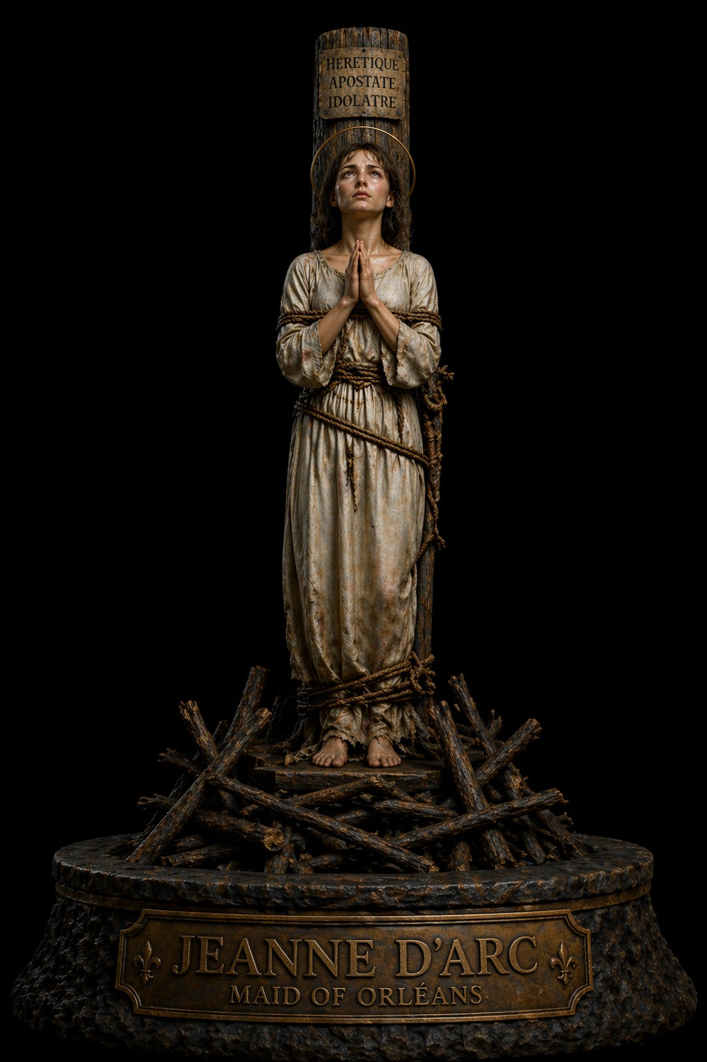 Jeanne d’Arc 3D Hand Painted Figurine | Joan of Arc | 3 Designs Available