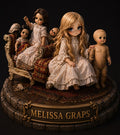 Melissa Graps 3D Hand-Painted Kill, Baby, Kill! Horror Diorama – 20 cm