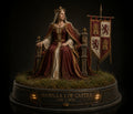 Isabella I of Castile 3D Hand Painted Historical Queen Diorama – 20 cm