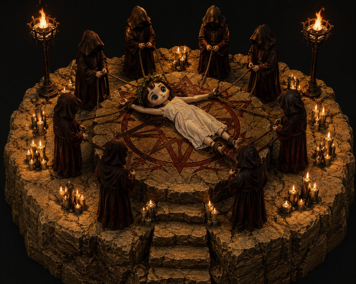 Jamie Lloyd & The Cult 3D Halloween Diorama – 20 cm