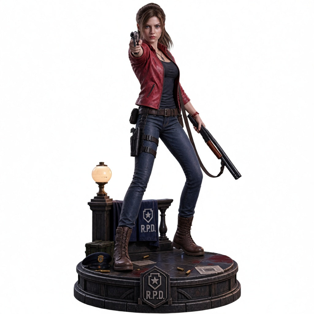 Claire Redfield 3D Hand-Painted Figurine – Resident Evil
