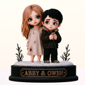 Abby & Owen 3D Hand Painted The Last of Us Inspired Diorama – 20 cm