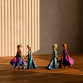 Frozen Sisters 3D Hand Painted Figurine Set – 20 cm