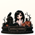 Danielle Harris 3D Hand Painted Halloween Horror Diorama – 20 cm