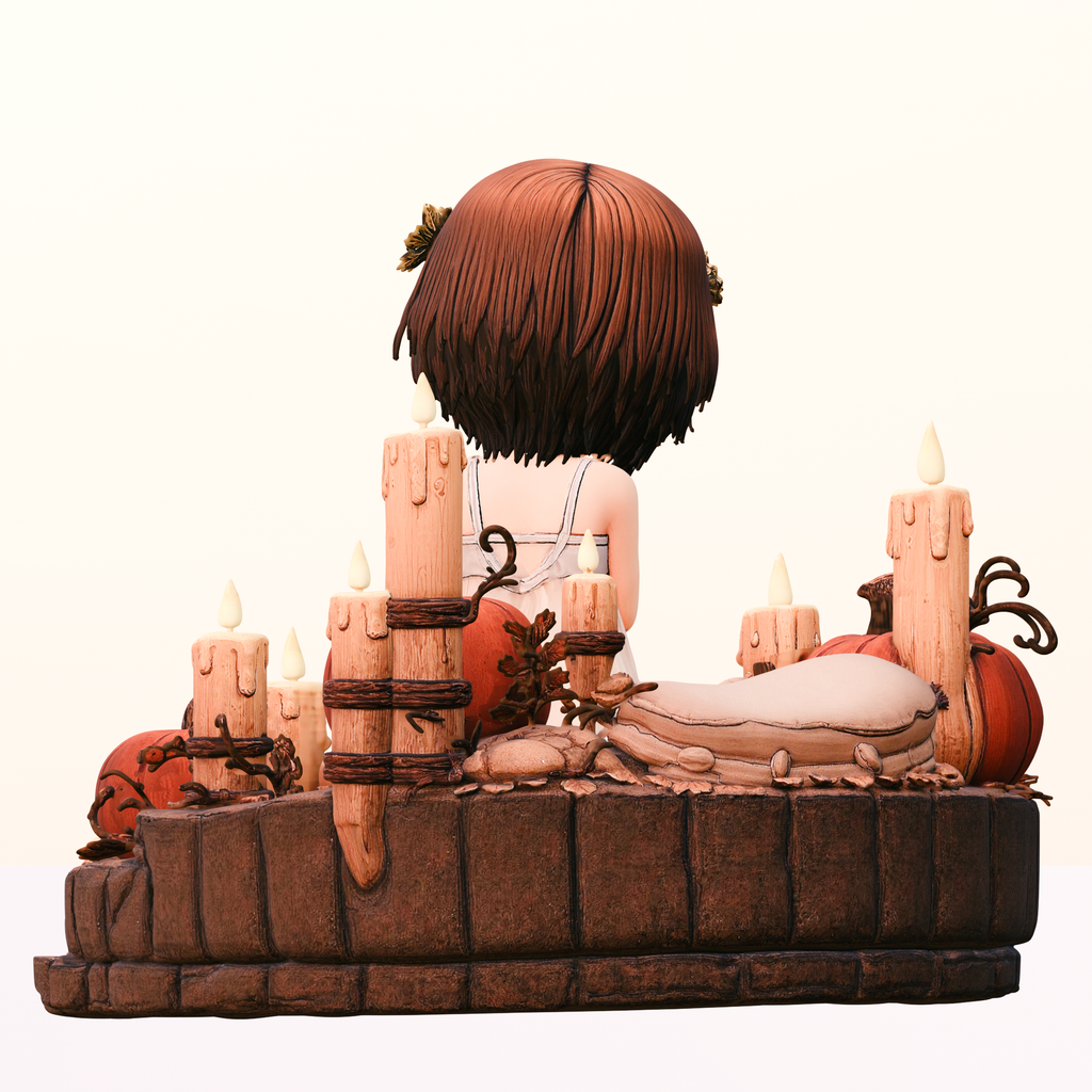 Jamie Lloyd 3D Hand-Painted Halloween Figurine – 20 cm