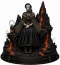 Lady Maria 3D Hand Painted Figurine – Standing or Sitting Throne Model – Bloodborne Inspired