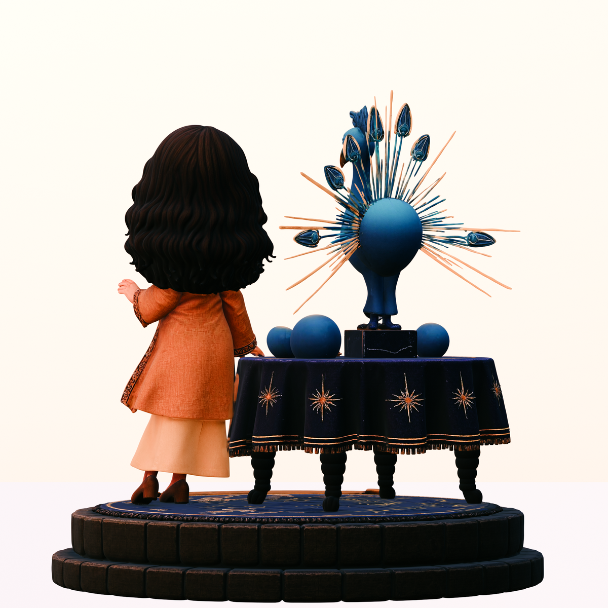 Suzy Bannion 3D Hand-Painted Figurine | Suspiria Inspired Horror Diorama