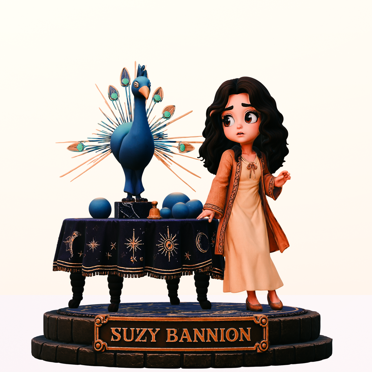 Suzy Bannion 3D Hand-Painted Figurine | Suspiria Inspired Horror Diorama